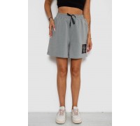 Шорты женские с принтом, цвет серый, 238R131