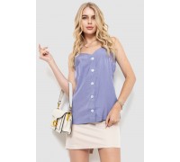 Блуза на бретелях, колір бузковий, 102R215