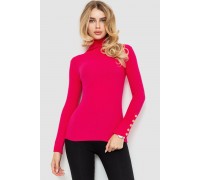 Гольф женский в рубчик, цвет розовый, 204R036