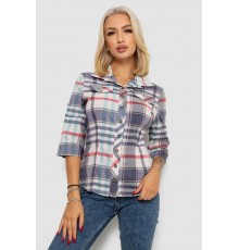 Сорочка жіноча, колір джинс, 230R063-25