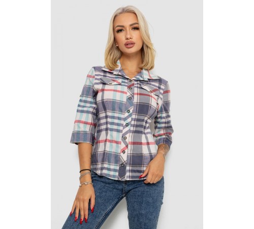 Сорочка жіноча, колір джинс, 230R063-25