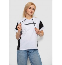 Футболка жіноча з принтом, колір білий, 244R2311-5