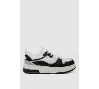 Кросівки чоловічі демісезонні, колір біло-чорний, 243RHK36