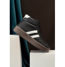 Кросівки жіночі демісезонні, колір чорно-білий, 248RSD20-6