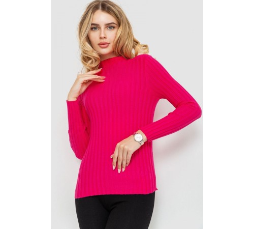 Гольф жіночий однотонний, колір рожевий, 204R038