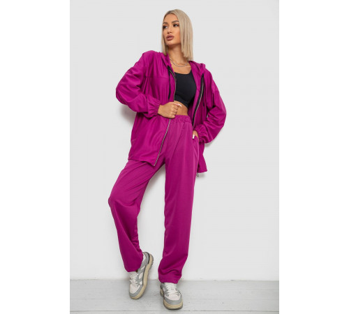 Спортивный костюм женский, цвет фуксия, 238R114-1