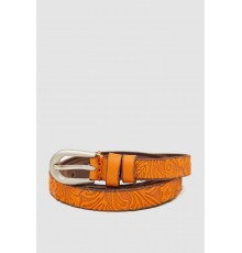 Ремінь жіночий тонкий, колір світло-коричневий, 196R15Y0W16