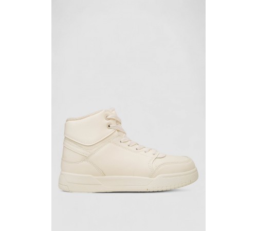 Кросівки жіночі зимові на хутрі, колір бежевий, 248RAD02