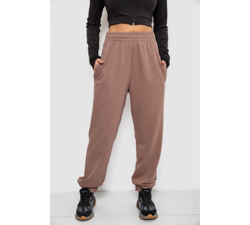 Спортивні штани жіночі демісезонні, колір мокко, 102R415