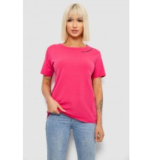 Футболка жіноча з принтом, колір рожевий, 244R1043-5