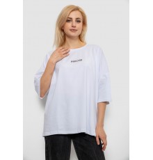 Футболка жіноча з принтом, колір білий, 244R2021-5