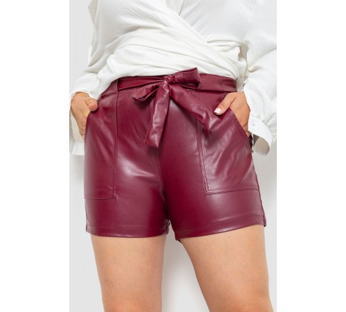 Шорти жіночі, колір вишневий, 102R295