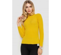 Водолазка трикотажна жіноча, колір гірчичний, 204R035