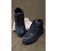 Кроссовки женские демисезонные, цвет черный, 248RWA160