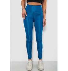 Лосини жіночі однотонні, колір петроль, 214R155-1