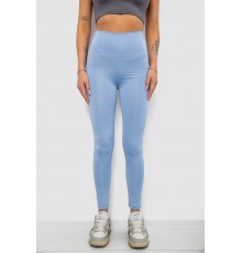 Лосини жіночі однотонні, колір блакитний, 214R155