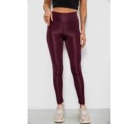 Лосини жіночі однотонні, колір темно-сливовий, 214R155-1