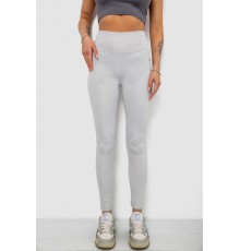 Лосини жіночі однотонні, колір світло-сірий, 214R155