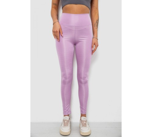 Лосини жіночі однотонні, колір бузковий, 214R155-1
