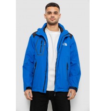 Ветровка мужская с принтом 244R2515, цвет Синий