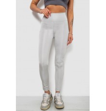 Лосини жіночі однотонні, колір сірий, 214R155-1