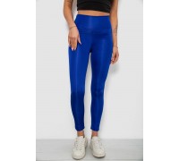 Лосини жіночі однотонні, колір електрик, 214R155-1