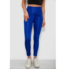 Лосини жіночі однотонні, колір електрик, 214R155-1