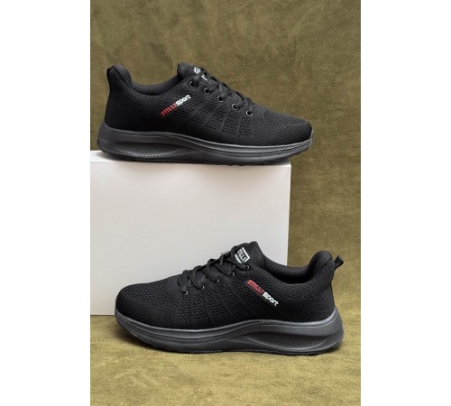 Кросівки чоловічі демісезонні, колір чорний, 248RH195