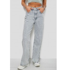 Джинси жіночі прямі 244R1686S21, колір Сірий