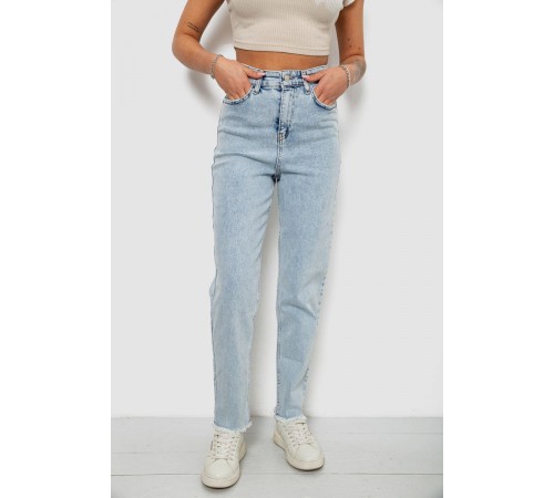 Джинси жіночі Banan, колір блакитний, 244R9007