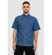 Рубашка мужская джинсовая, цвет джинс, 129RT-16