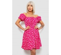 Сукня жіноча з принтом софт, колір рожевий, 257R811