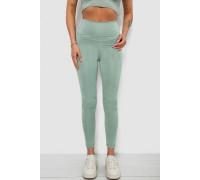 Лосины женские однотонные, цвет оливковый, 214R155