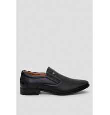 Туфлі чоловічі з перфорацією, колір темно-синій, 243RC1597