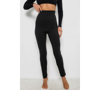 Лосины утепленные, цвет серый, 139R1350