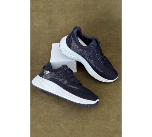 Кросівки чоловічі текстильні, колір синій, 244RJ1077