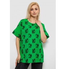Футболка жіноча з принтом, колір зелений, 244R4015
