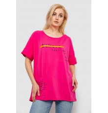Футболка жіноча з принтом, колір рожевий, 244R4020