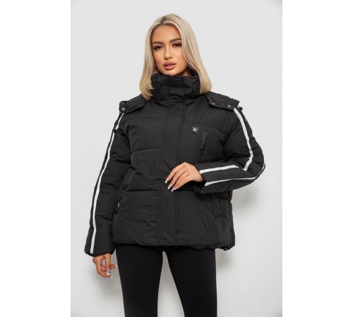 Куртка жіноча, колір чорний, 244R866