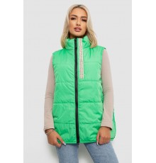 Жилет жіночий демісезонний, колір салатовий, 257R95