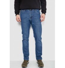 Джинсы мужские демисезонные, цвет синий, 243R8050