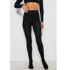 Колготы женские утепленные на флисе, цвет черный, 139RB868W