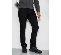 Джинсы мужские стрейч, цвет черный, 244R8525