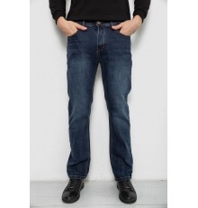 Джинсы мужские прямого кроя, цвет синий, 244R9903