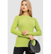 Водолазка женская в рубчик, цвет фисташковый, 204R9029