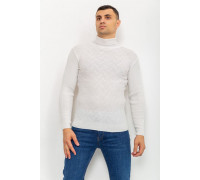 Свитер-гольф мужской, цвет молочный, 161R892