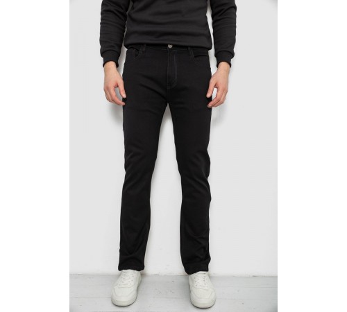 Джинсы мужские, цвет черный, 244RW21