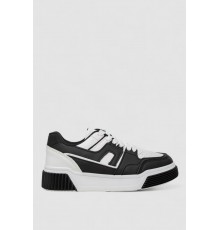 Кросівки жіночі, колір чорно-білий, 256RCB008