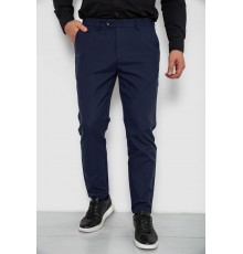 Брюки мужские классические однотонные, цвет синий, 157RU06-006