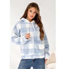 Кофта жіноча Теді, колір блакитний, 257R48-5